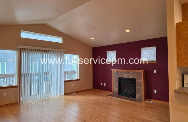 Private Drive Townhome Near Stone Ave N | 3 Bed, 2 Bath, 2-Car Garage, Deck + Fenced Yard