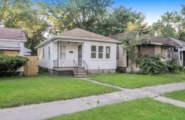 Updated Ranch Home With Full Basement. Hardwood Floors Throughot - 4021 Maryland Street, Gary, IN 46409