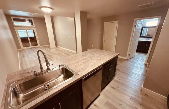 The Foundry, Two Bedroom, One Bathroom Unit