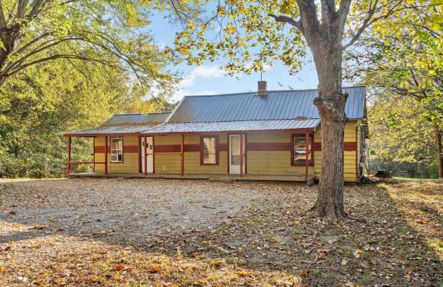 1124 Palmyra Road Home For Rent on over 4 acres!