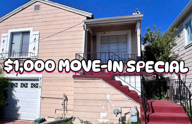 $1,000 OFF FIRST MONTH'S RENT!!!! Cozy 3 BD/2 BATH Single Family Home With 2 Floors Located in Albany, Ca.