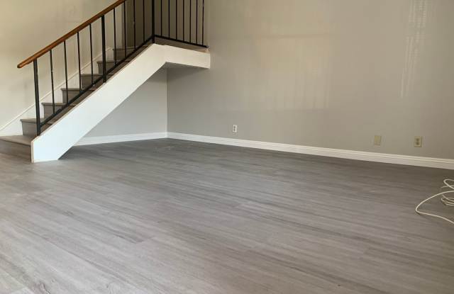 Community Pool and Spa. 2 Story, 2 Bedrooms, All Bedroom upstairs. New remodel kitchen with white cabinets, new sink and faucet, granite countertops, new bathroom granite countertops, new sinks and new faucets. Luxury Vinyl Plank flooring.