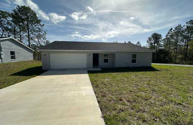 New Construction Home! Cozy 4/2 in Citrus Springs! - 7043 North Outrigger Terrace, Citrus Springs, FL 34433