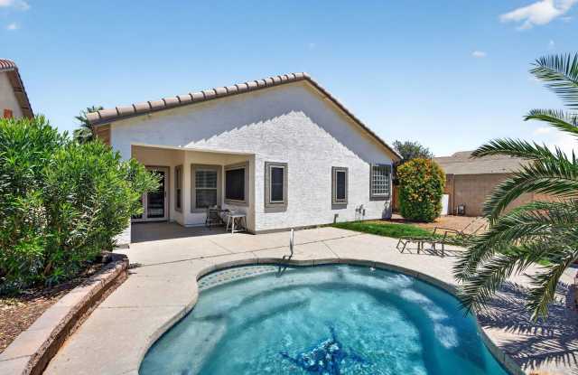 4 Bed, 2 Bath Pool Home