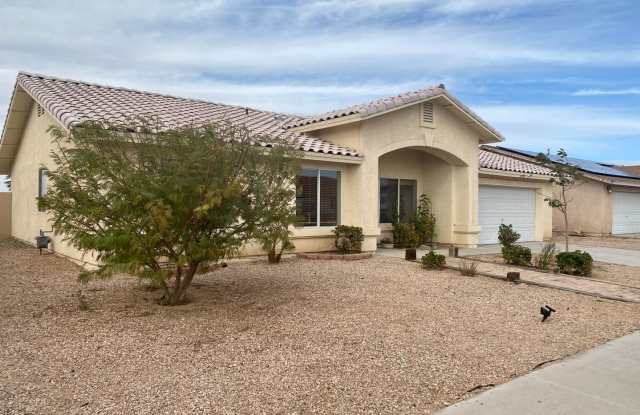 4 Bedroom 2 Bath Home located in Mountain View @ Mesa del Sol with great views.