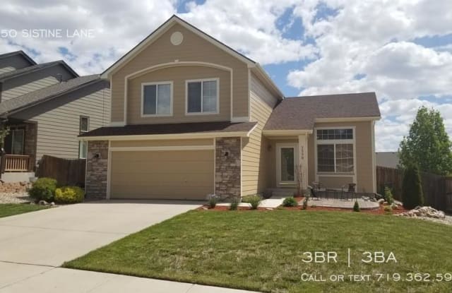 7550 SISTINE LANE - 7550 Sistine Lane, Fountain, CO 80817