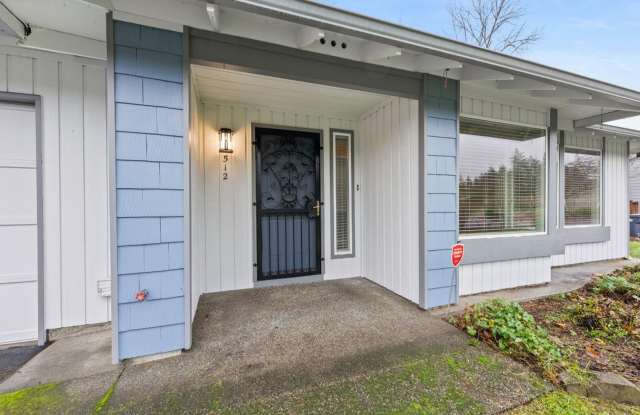Charming Tacoma Home with A/C, RV Parking, Workshop  Skylit Living Room