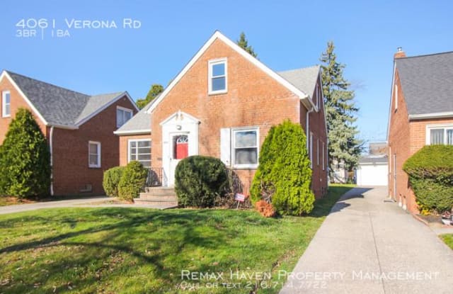 4061 Verona Rd - 4061 Verona Road, South Euclid, OH 44121