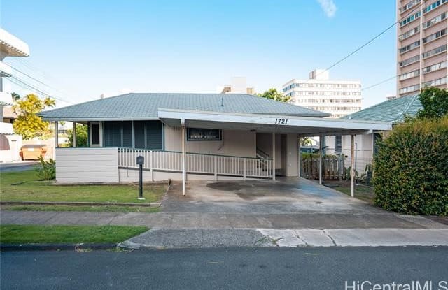 1721 Kewalo Street - 1721 Kewalo Street, Honolulu, HI 96822