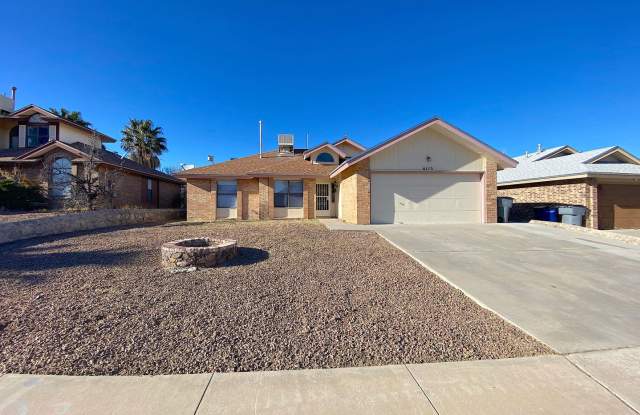 Northeast El Paso 3 bed2 bath