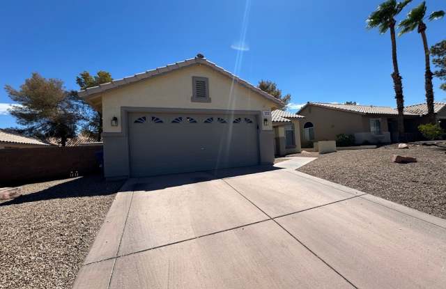 Henderson home with great floorplan  wood like tile floors!