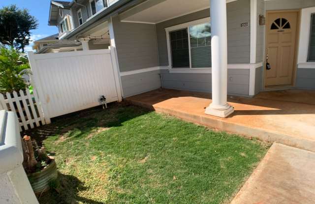 3 bedrooms with A/C  2 car garage in Ewa Beach (Spinnaker Place Townhome)! First showing is 12/17/2025 at 2pm!