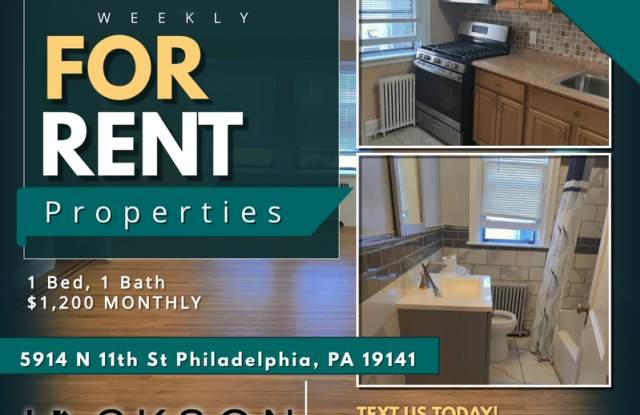 5914 North 11th Street - 1 - 5914 North 11th Street, Philadelphia, PA 19141