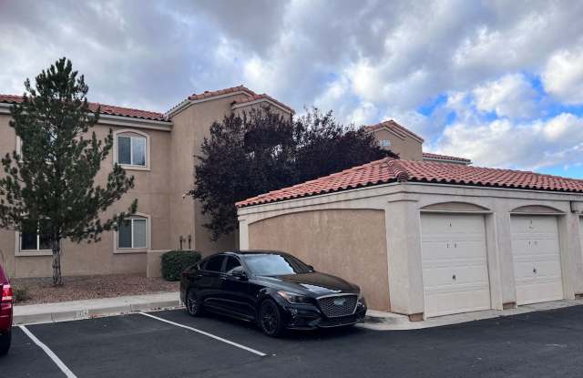 Wonderful 3 Br condo in gated community with the major appliances and 1 car garage.