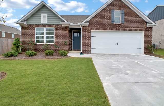 Available July 16th!!! Newly Built 4 Bedroom, 2 Bath Home South of Town! - 2195 Bobwhite Drive, Tuscaloosa County, AL 35405