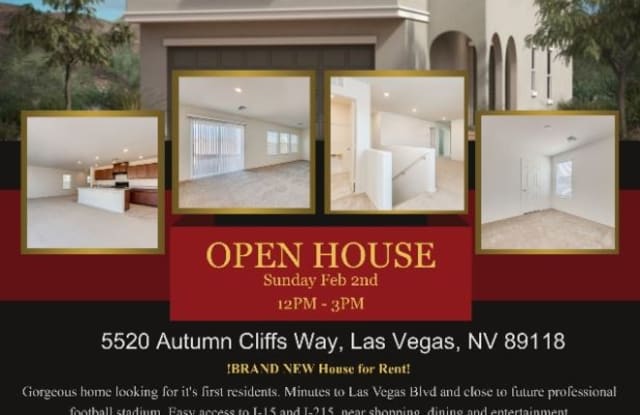 5520 Autumn Cliffs Way - 5520 Autumn Cliffs Way, Paradise, NV 89118