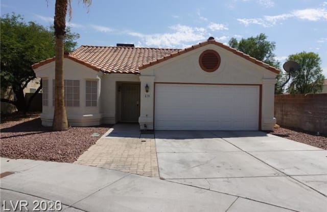 420 CHERRY MEADOWS Court - 420 Cherry Meadows Court, Las Vegas, NV 89145