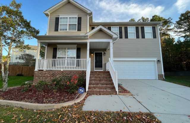 Fully Renovated 4BD, 2.5BA Wake Forest Home with Fenced Backyard and Private Deck with Firepit