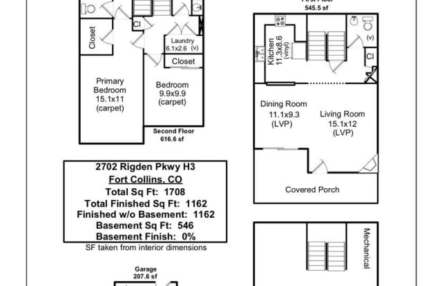 2702 Rigden Pkwy H3 - 2702 Rigden Parkway, Fort Collins, CO 80525