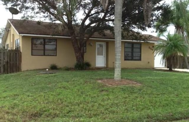 554 SW Ester Ave - 554 Southwest Ester Avenue, Port St. Lucie, FL 34983