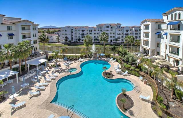 Furnished Penthouse 3 Bedroom + 3 Bathroom + 1 Car Garage + Heated Community Pool/Spa + Pool/Mountain Views in The Cays at Downtown Ocotillo! photos photos