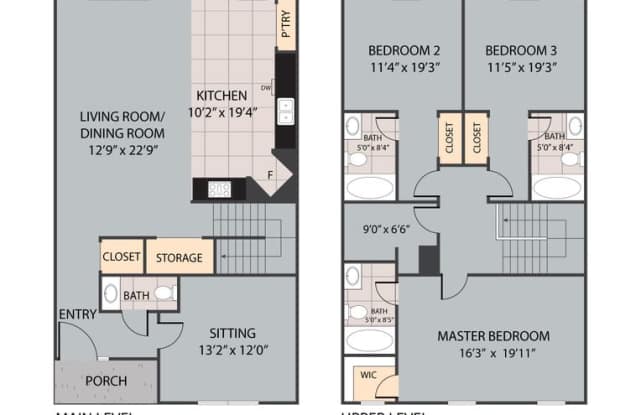 345 Twig Street | 3 Bed 3.5 Bath Townhome | December 1st, 2025