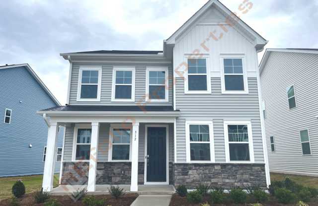 Gorgeous Brand New 4 Bedroom, 3 Bathroom House with First Floor Office and Guest Suite, Internet Included in Edge of Auburn Subdivision, Raleigh, Available Now! - 312 Edge Of Auburn Boulevard, Wake County, NC 27520