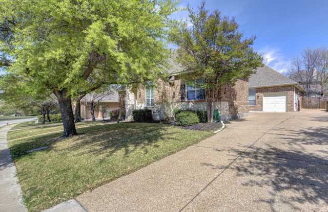 This beautifully designed one-story home is located in the desirable Lake Forest community