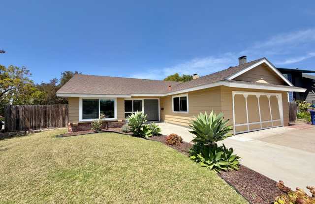 3 Bed 2 Bath Newley Renovated Home in La Mesa!