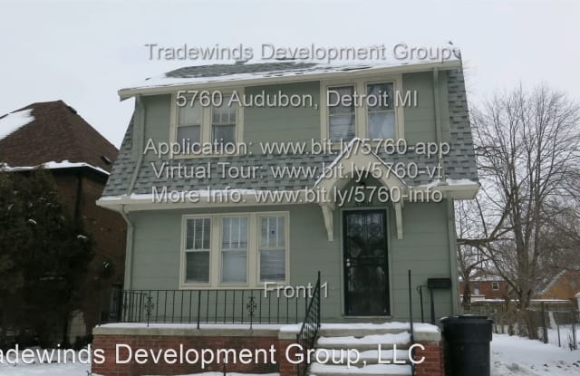 5760 Audubon Rd. - 5760 Audubon Road, Detroit, MI 48224