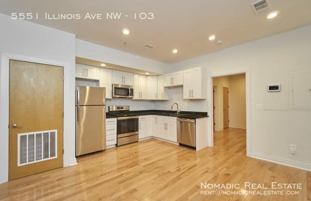 5551 Illinois Ave NW Apt 103 - 5551 Illinois Avenue Northwest, Washington, DC 20011