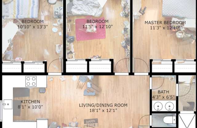 3 bed + 2 bath Packard's Corner BU