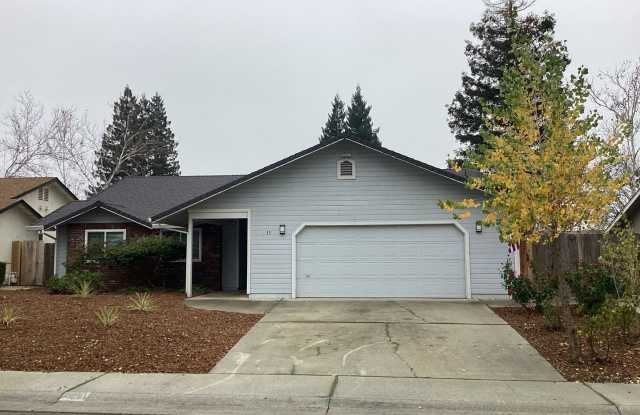 Three Bedroom Home Available Near the Chico Mall