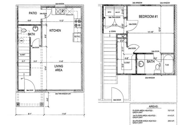 Available Now! 1 Bedroom 1.5 Bath Townhome for Rent in Lindale