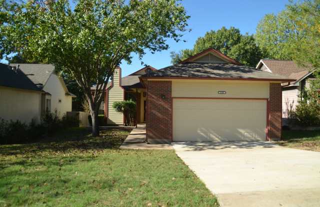 Photo of The newly remodeled 3 bedroom and 2 bath single-story home for rent in Wells Branch, Austin, back to the park, great curb appeal.