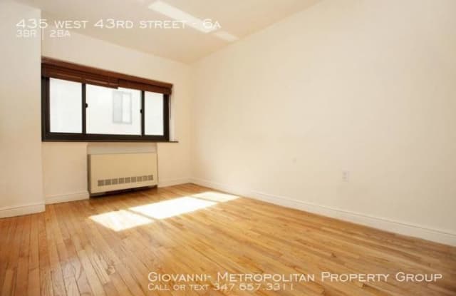 435 west 43rd street - 435 West 43rd Street, New York City, NY 10036