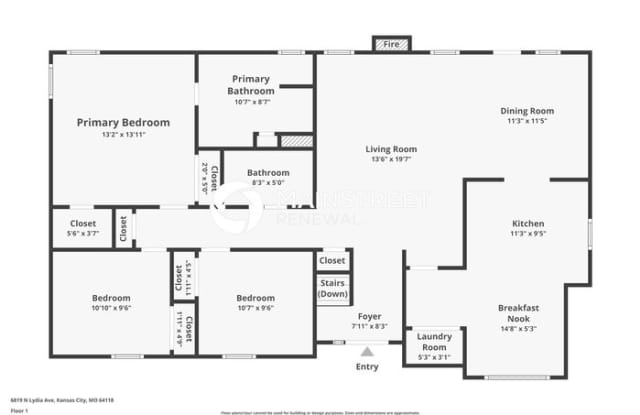 6819 North Lydia Avenue