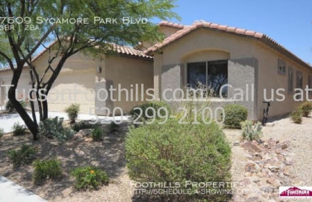 7509 Sycamore Park Blvd - 7509 East Sycamore Park Boulevard, Tucson, AZ 85756