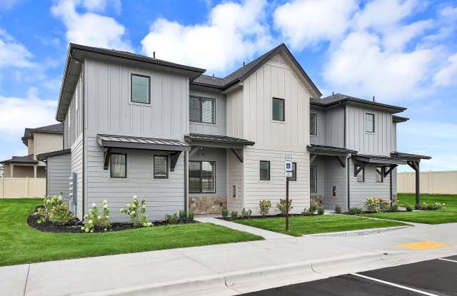 Photo of Brand New,Pre Leasing : 3 bed, 2.5 bath townhome, 1,546 square feet. storage unit, and extended semi private patio.