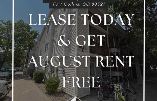 Prime Location - 2 Bed Condo Near CSU + August Rent Free