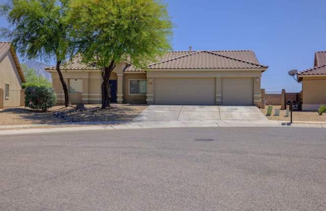 HALF OFF FIRST MONTH'S RENT!!! 4 Bed/2 Bath w/ 3 Car Garage and Mountain Views! - 3568 East Northern Dancer Road, Catalina, AZ 85739