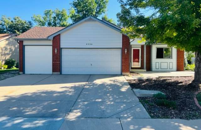 3 Bedroom, 2.5 Bath Beautiful Ranch Style Home with 3 Car Attached Garage in West Fort Collins, CO
