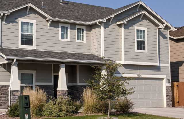 Open layout two-story home