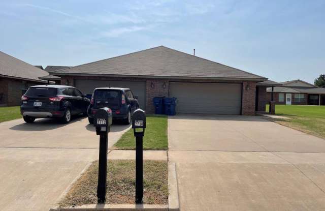 3 bed 2 bath 2 car garage in Chickasha! granite, luxury vinyl and ready for move in!