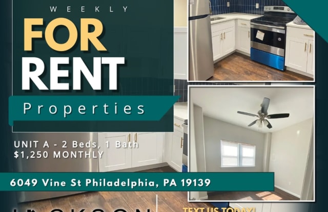 6049 Vine Street - Unit 1 - 6049 Vine St, Philadelphia, PA 19139