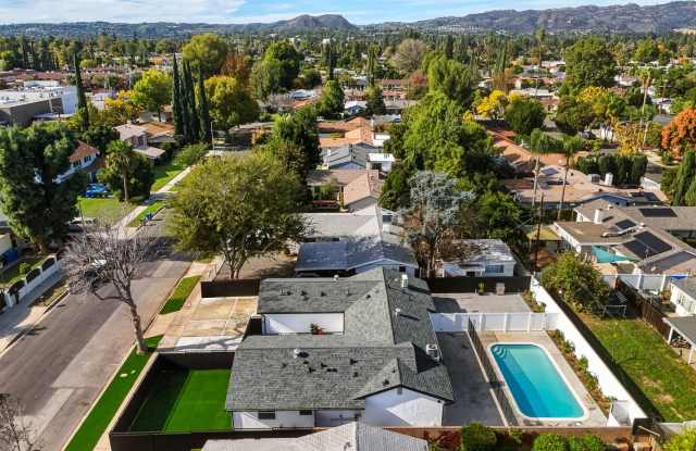 Newly Rebuilt Luxury 3 Bed Home with Pool, Designer Kitchen, Huge Courtyard, Near Topanga Mall