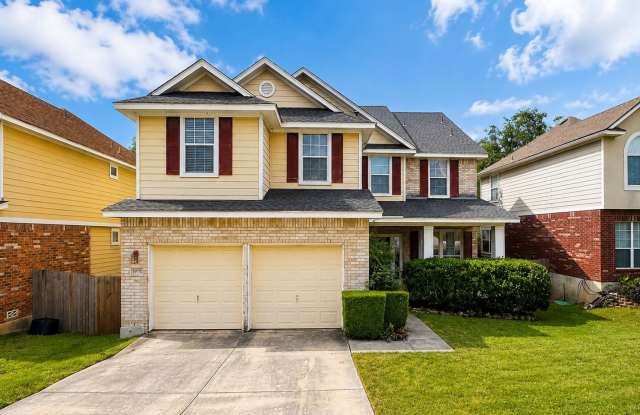 Beautiful 2-story home for lease in a gated community!  North East ISD - 4 Bedrooms / 2.5 Baths