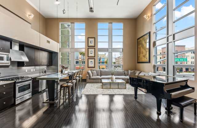 MOVE IN READY Fully Furnished **Gorgeous state of the art Smart Home Ready 2bed/3ba RESIDENTIAL unique 3 story Santiago Street Lofts *Exceptional Urban~Style Work/Home Corner End Unit Townhome*