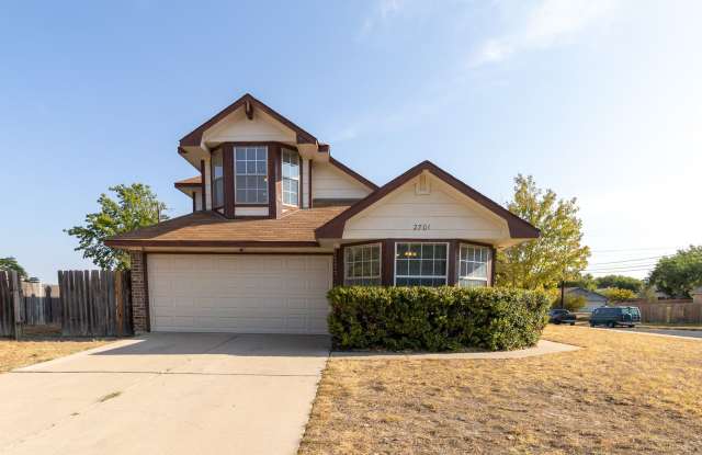 Reduced Security Deposit! Corner Lot Home w/ New Carpet, Primary Suite Downstairs & Private Yard