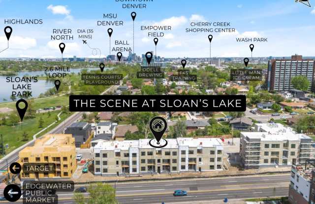 SLOANS LAKE NEW CONDO! Brand new construction steps away from the park!